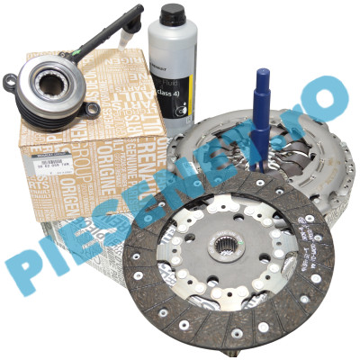 Kit Ambreiaj, Rulment Hidraulic Si Lichid Pentru DUSTER 2, DUSTER 1 1.5dCi Euro 6-5, 4x4, Original Renault 302057505R + 306205974R Kit Ambreiaj, Rulment Hidraulic Si Lichid Pentru DUSTER 2, DUSTER 1 1.5dCi Euro 6-5, 4x4, Original Renault 302057505R + 306205974R