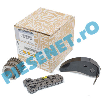 Kit Pinion Arbore Cotit + Lant Pompa Ulei + Patina Intinzator Motor 0.9 TCe, LOGAN 2, SANDERO 2, Original Renault 150A03349R Kit Pinion Arbore Cotit + Lant Pompa Ulei + Patina Intinzator Motor 0.9 TCe, LOGAN 2, SANDERO 2, Original Renault 150A03349R