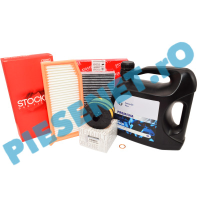 Pachet Revizie Motor 0.9TCe, 1.0TCe, LOGAN 2, SANDERO 2, DACIA OIL PREMIUM PLUS 5W30, RENAULT + STOCKER Pachet Revizie Motor 0.9TCe, 1.0TCe, LOGAN 2, SANDERO 2, DACIA OIL PREMIUM PLUS 5W30, RENAULT + STOCKER