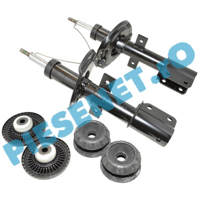 KIT Amortizoare Fața, Flanse Si Rulmenți, LOGAN 3, SANDERO 3, Original Renault 543026804R (fost 543021244R) + 543020280R + 543251700R