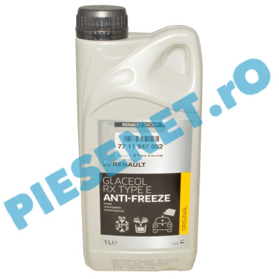 Antigel RENAULT Glaceol RX Tip E ( -37° albastru inchis ) 7711947052 Antigel RENAULT Glaceol RX Tip E ( -37° albastru inchis ) 7711947052
