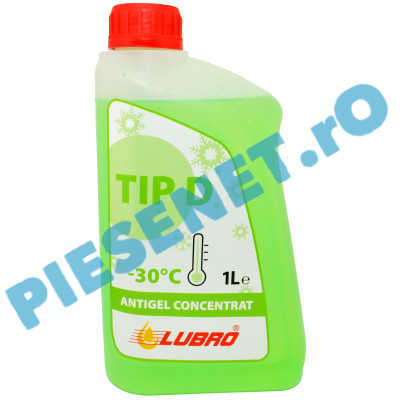 Antigel Verde Tip D Concentrat (1:1 -30º C) LUBRO PITESTI Antigel Verde Tip D Concentrat (1:1 -30º C) LUBRO PITESTI