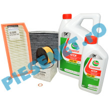 Pachet Revizie Ulei si Filtre DUSTER 2 1.3TCe, DOKKER 1.3TCe, Filtre Originale Renault Si Ulei CASTROL 5w30 RN17 C.A.