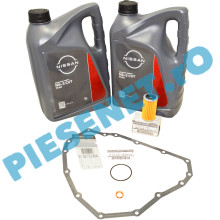 Pachet Revizie Cutie Viteze Automata CVT DK0, Ulei + Filtru + Garnituri, LOGAN 3, SANDERO 3, Original Nissan-Renault