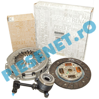 Kit Ambreiaj 1.0SCe LOGAN 2, SANDERO 2, Si Rulment Hidraulic, Original Renault 302055704R + 306206219R Kit Ambreiaj 1.0SCe LOGAN 2, SANDERO 2, Si Rulment Hidraulic, Original Renault 302055704R + 306206219R