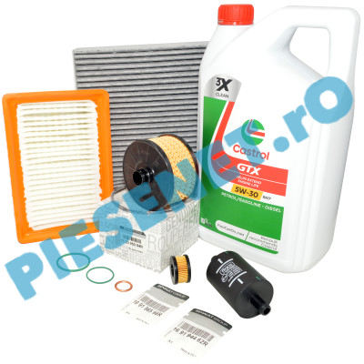 Pachet Revizie LOGAN 3, SANDERO 3, JOGGER, 1.0TCe ECO-G, CASTROL RN17 Si Filtre RENAULT & STOCKER Pachet Revizie LOGAN 3, SANDERO 3, JOGGER, 1.0TCe ECO-G, CASTROL RN17 Si Filtre RENAULT & STOCKER