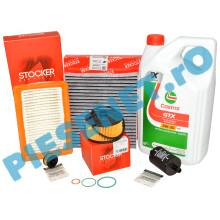 KIT Revizie LOGAN 3, SANDERO 3, JOGGER, 1.0TCe ECO-G, CASTROL RN17 Si Filtre After-Market STOCKER, C.A.