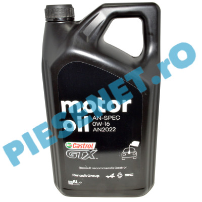 Ulei Motor 0w16 Renault AN2022, Mild Hybrid Si Full Hybrid, Original Renault 7711382295 Ulei Motor 0w16 Renault AN2022, Mild Hybrid Si Full Hybrid, Original Renault 7711382295