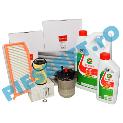 Pachet Revizie Ulei si Filtre Motor 1.5dCi EURO 6+ Cu AdBlue®, LOGAN 2, DUSTER 2, RENAULT + STOCKER + CASTROL RN17 Pachet Revizie Ulei si Filtre Motor 1.5dCi EURO 6+ Cu AdBlue®, LOGAN 2, DUSTER 2, RENAULT + STOCKER + CASTROL RN17
