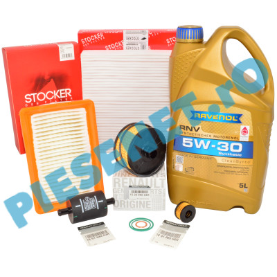 KIT Revizie LOGAN 3, SANDERO 3, JOGGER, 1.0TCe ECO-G, RAVENOL 5w30 RN17 Si Filtre RENAULT Si STOCKER KIT Revizie LOGAN 3, SANDERO 3, JOGGER, 1.0TCe ECO-G, RAVENOL 5w30 RN17 Si Filtre RENAULT Si STOCKER