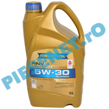 Ulei Motor RAVENOL RNV 5W-30 RN17 CleanSynto pentru Renault și Dacia