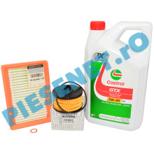Pachet Schimb Ulei LOGAN 3, SANDERO 3, JOGGER, Motor 1.0TCe, Cu Sau Fara GPL. CASTROL RN17