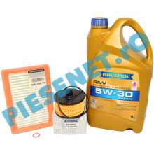 Pachet Schimb Ulei LOGAN 3, SANDERO 3, JOGGER, Motor 1.0TCe, Cu Sau Fara GPL. RAVENOL RN17