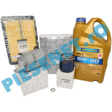 Pachet Revizie Kadjar 1.5 dCi Filtre Originale + Ulei Ravenol RNV 5W30 RN17 Pachet Revizie Kadjar 1.5 dCi Filtre Originale + Ulei Ravenol RNV 5W30 RN17