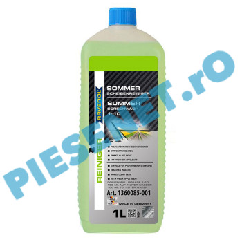 RAVENOL Solutie Concentrata Pentru Curățarea Parbrizului "Summer Screen Wash" 1:10 – Vară | 1L= 10L, Aromă de măr, 1360085-001-01-000 RAVENOL Solutie Concentrata Pentru Curățarea Parbrizului "Summer Screen Wash" 1:10 – Vară | 1L= 10L, Aromă de măr, 1360085-001-01-000