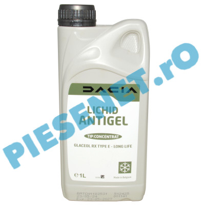Antigel Dacia RX-TYPE E LONG LIFE −37°C Albastru Original Dacia 7711949707 Concentrat