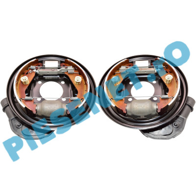 Set Motorase Frână Automată Logan 3 / Sandero 3 cu Platouri, Renault 440104638R + 440001704R Set Motorase Frână Automată Logan 3 / Sandero 3 cu Platouri, Renault 440104638R + 440001704R