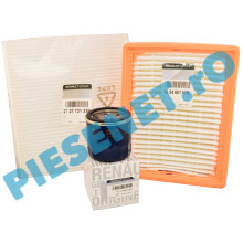 Pachet Filtre Revizie BiGster 1.8 Hybrid, Original Renault, 165466161R + 152085739R + 272772133R Pachet Filtre Revizie BiGster 1.8 Hybrid, Original Renault, 165466161R + 152085739R + 272772133R