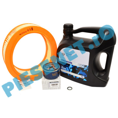 Pachet Revizie Logan 1, Sandero 1 1.4 MPI / 1.6 MPI Dacia Oil 5W30 + Filtre Renault