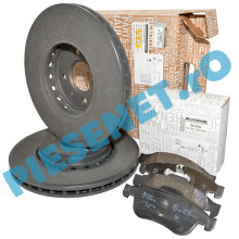 Pachet Plăcuțe și Discuri Frână JOGGER 7 Locuri, Original Renault 402068053R + 410A12582R