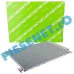 Radiator aer condiționat Logan 2, Sandero 2, Duster 2, Dokker, Condensor Climatizare VALEO 814373 ( 921006454R | 921006843R )