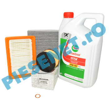 Pachet Revizie Logan 3, Sandero 3, Jogger 1.0 TCe, Castrol RN17 + Filtre Renault/Stocker Pachet Revizie Logan 3, Sandero 3, Jogger 1.0 TCe, Castrol RN17 + Filtre Renault/Stocker