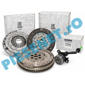 Pachet Ambreiaj Complet Original Renault LOGAN 3, SANDERO 3, JOGGER, DUSTER 2/3 1.0 TCe / ECO-G 100 – 302051336R + 306206620R + 123100749R