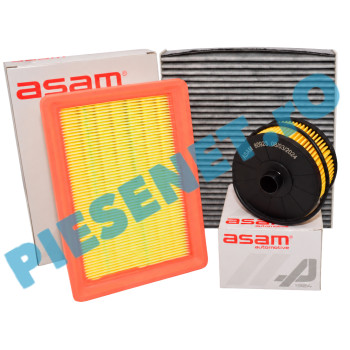 Pachet Filtre Revizie Logan 3, Sandero 3, Jogger 2021-2026+ , ASAM 80923 + 57667 + 01416
