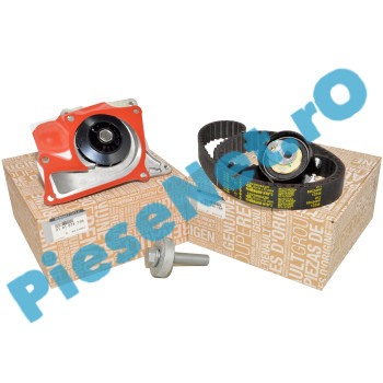 Kit Distributie Si Pompa Apa 1.5 dCi EURO 6, LOGAN 2, SANDERO 2, Original Renault 130C14613R | 210107852R (210107477R)