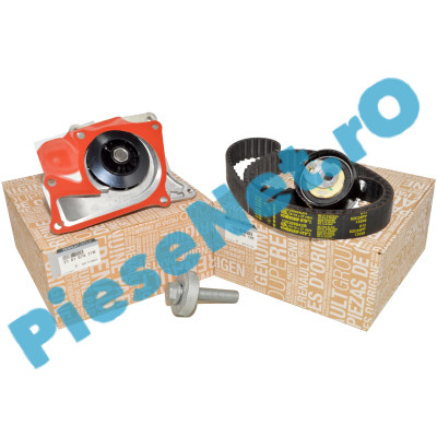 Kit Distributie Si Pompa Apa 1.5 dCi EURO 6, LOGAN 2, SANDERO 2, Original Renault 130C14613R | 210107852R (210107477R)