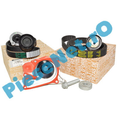 Pachet Distributie, Pompa Apa Si Kit Accesorii 1.5dCi E6, LOGAN 2, SANDERO 2, DUSTER 2, Original Renault 130C14613R | 210107852R | 117203694R