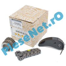 Kit Pinion Arbore Cotit + Lant Pompa Ulei + Patina Intinzator Motor 0.9 TCe, LOGAN 2, SANDERO 2, Original Renault 150A03349R
