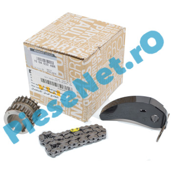 Kit Pinion Arbore Cotit + Lant Pompa Ulei + Patina Intinzator Motor 0.9 TCe, LOGAN 2, SANDERO 2, Original Renault 150A03349R Kit Pinion Arbore Cotit + Lant Pompa Ulei + Patina Intinzator Motor 0.9 TCe, LOGAN 2, SANDERO 2, Original Renault 150A03349R