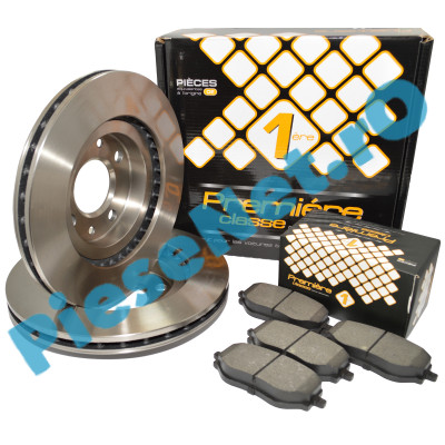 Pachet Discuri si Placute Frana LOGAN 3, SANDERO 3, JOGGER, Premiere Classe FDF.422+FPF.580