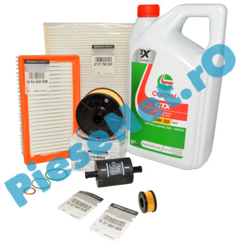 Pachet Revizie DUSTER 2 ECO-G 100, Motor 1.0TCe Cu GPL, CASTROL RN17 15F6E5