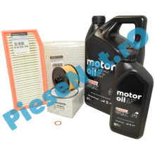Pachet Revizie DUSTER 2 1.3 TCe Ulei Renault 5W30 RN17 + Filtre Originale