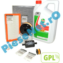 Pachet Revizie DUSTER 2 ECO-G 100, Motor 1.0TCe Cu GPL CASTROL RN17 15F6E5