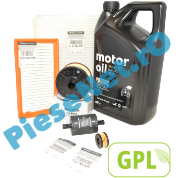 Pachet Revizie DUSTER 2 ECO-G 100, Motor 1.0TCe Cu GPL, Original Renault