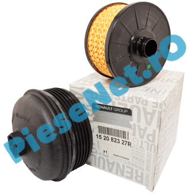 Filtru Ulei Cu Suport LOGAN 3, SANDERO 3, JOGGER, DUSTER 2 1.0TCe si 1.3TCe, DUSTER 3 1.0TCe si 1.2TCe, Original Renault 152082327R