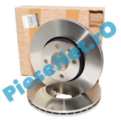Discuri Frana LOGAN 3, SANDERO 3, LOGAN 2, SANDERO 2, DOKKER Originale Renault  402060405R (fost 402062650R)