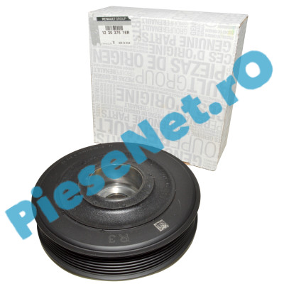 Fulie (Arbore Cotit) Motor 1.0TCe, Cu Masă Dublă, LOGAN 2, SANDERO 2, Originala Renault 123037616R