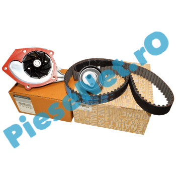 Kit Distributie Si Pompa Apa 1.5dCi EURO 4, EURO 3, LOGAN 1, SANDERO 1, MEGANE Originale Renault 7701477028 | 7701478031 (210104393R)