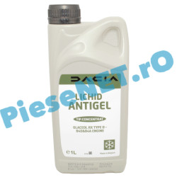 Antigel DACIA RX TIP D (B4D|B4A), Concentrat (-37° VERDE-GALBUI), Original Dacia-Renault 7711949706
