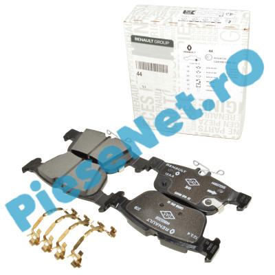 Set Placute Frana Spate DUSTER 3, CAPTUR 2, Originale Renault 440604970R