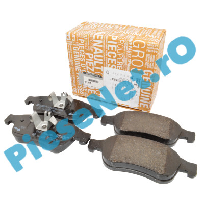 Set Placute Frana Fata DUSTER 3, CAPTUR 2, SYmBioZ, Originale Renault 410A13730R