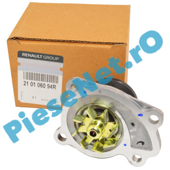Pompa Apa 0.9TCe, 1.2TCe, 1.6SCe, LOGAN 2, SANDERO 2, DOKKER LODGY, Originala Renault 210106094R Pompa Apa 0.9TCe, 1.2TCe, 1.6SCe, LOGAN 2, SANDERO 2, DOKKER LODGY, Originala Renault 210106094R