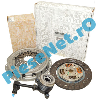 Kit Ambreiaj 1.0SCe LOGAN 2, SANDERO 2, Si Rulment Hidraulic, Original Renault 302055704R + 306206219R