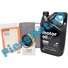 Pachet Revizie Duster 3 1.0 TCe ECO G-100 (2024+) Ulei Renault 5W30 RN17 + Filtre Originale Renault