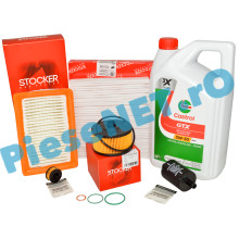 KIT Revizie LOGAN 3, SANDERO 3, JOGGER, 1.0TCe ECO-G, CASTROL RN17 Si Filtre After-Market STOCKER