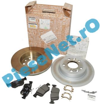 Placute Si Discuri Frana Spate DUSTER 3, CAPTUR 2, Originale Renault
